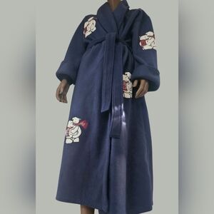 Vintage Hugging Polar Bear Robe